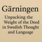 Gärningen